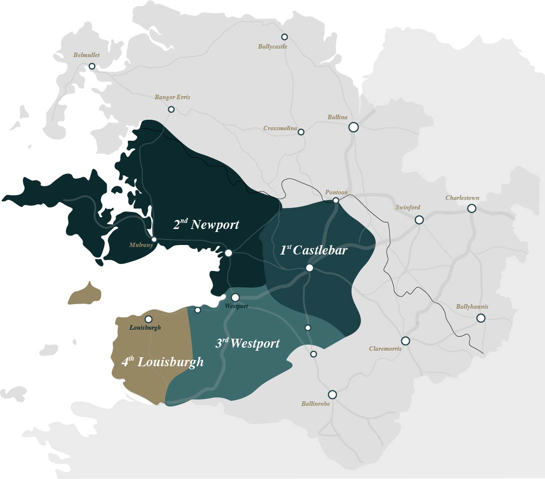 West Mayo Brigade Map